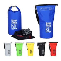 Relaxdays 4052025951672 Sac sec Noir, Bleu 20 L Fer, Plastique