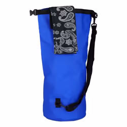 Relaxdays 4052025951672 Sac sec Noir, Bleu 20 L Fer, Plastique