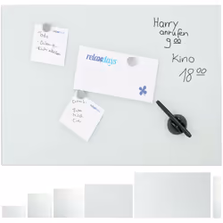 Le panneau d’affichage est un compagnon idéal pour organiser et planifier. Le design moderne sans cadre séduit par la couleur ...