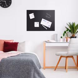 Relaxdays 4052025951955 Tableau blanc 100 x 60 mm Verre Magnétique