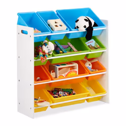 Relaxdays 10022747_60, Multicolore, Fibre de bois, Fer, Plastique, Garçon/Fille, 860 mm, 310 mm, 880 mm