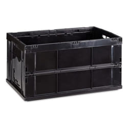 Relaxdays 4052025952426 Boîte de rangement Rectangulaire Plastique Noir
