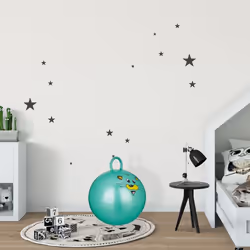 Relaxdays 4052025952471 ballon d'exercice 45 cm Vert