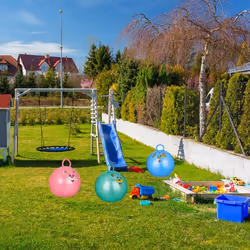Relaxdays 4052025952471 ballon d'exercice 45 cm Vert
