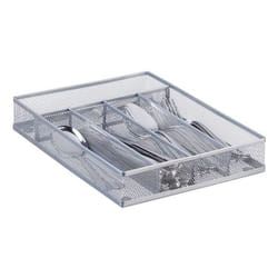 Relaxdays 4052025952822 module de classement de bureau Métal Argent