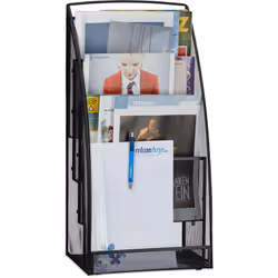 Rangez vos journaux, magazines ou revues sans prendre de place avec ce porte-revues. Le design simple et élégant du porte-rev ...