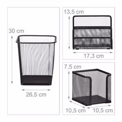 Relaxdays 4052025953096 Ensemble de fournitures de bureau 6 pièce(s) - Vue supplémentaire 4