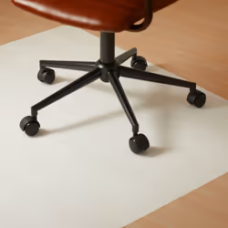 Ce tapis de sol pour chaise de bureau protège votre sol des rayures et offre une mobilité simplifiée des roues de votre chais ...