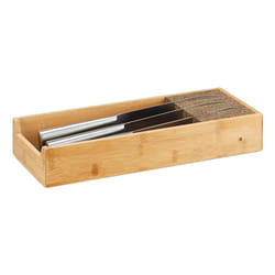 Relaxdays 4052025955137 module de classement de bureau Bambou, Liège Bois