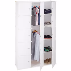 Créez une armoire modulable selon vos souhaits grâce au système d’assemblage à clipser. Les cubes en plastique robustes offre ...