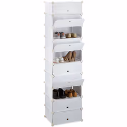Description générale Cette armoire à chaussures est la solution idéale pour stocker jusqu'à 20 paires de chaussures, tout en ...