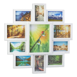 Relaxdays 4052025956622 cadre photos Multi cadre Blanc