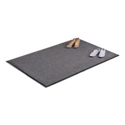Relaxdays 4052025958091 paillasson Paillasson décoratif Intérieure Rectangulaire Noir, Gris