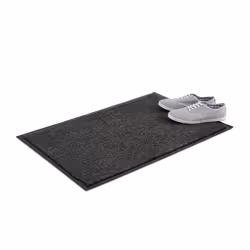 Relaxdays 10021902, Paillasson supérieur, Intérieur & extérieur, Rectangulaire, Gris, Monochromatique, Polyester