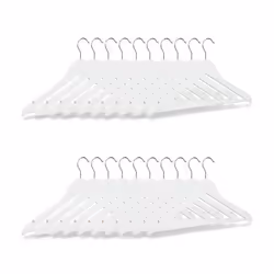 Relaxdays 4052025960377, Fer, Bois, Argent, Blanc, 1 pièce(s), 440 mm, 10 mm, 230 mm
