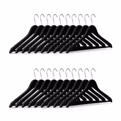 Relaxdays 10021812_46, Fer, Bois, Noir, Argent, 1 pièce(s), 440 mm, 10 mm, 230 mm