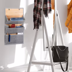 Relaxdays 10021797 Polyester Gris