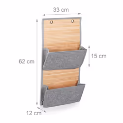 Relaxdays 10021796_58 Carton Marron, Gris