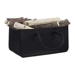 Relaxdays 10021755_46 Panier de rangement Rectangulaire Feutrine Noir