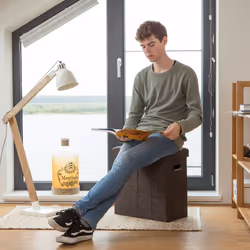 Relaxdays 4052025963699 pouf Pouffe/ottomane Rectangle