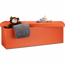 Ce pouf d'une capacité de rangement de 140 litres vous offre de nombreuses possibilités de stockage. Remplissez ce tabouret d ...