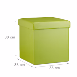 Relaxdays 4052025964030 pouf Pouffe/ottomane Carré