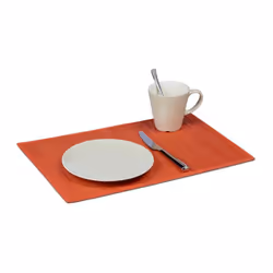 Relaxdays 10020505_47 set de table Rectangle Rouge 6 pièce(s)