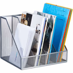 Cet organiseur vous aide à mettre un peu d’ordre sur votre bureau. Déposez documents, magazines ou cahiers au format A4 dans  ...