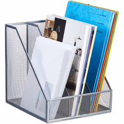 Cet organiseur vous aide à mettre un peu d’ordre sur votre bureau. Déposez documents, magazines ou cahiers au format A4 dans  ...