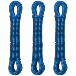 Ce lot pratique de 3 cordes à linge vous permet de rapidement faire sécher vos vêtements mouillés. Il vous suffit de tendre l ...