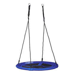 Relaxdays 4052025969417 balançoire pour bébé Extérieure Siège de balançoire pour bébé 1 siège(s) Noir, Bleu