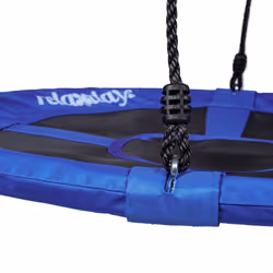 Relaxdays 4052025969417 balançoire pour bébé Extérieure Siège de balançoire pour bébé 1 siège(s) Noir, Bleu - Vue supplémentaire 6