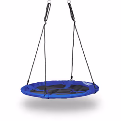 Cette balançoire nid d’oiseau est un accessoire moderne pour l’été à suspendre à un arbre ou dans votre jardin ou encore à un ...