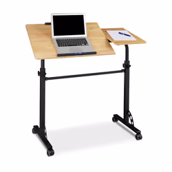 Relaxdays 4052025969578, Droit, Forme rectangulaire, Panneaux MDF, Acier, Home office, Noir