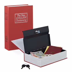 Relaxdays 4052025969691, Boîte de rangement, Rouge, Argent, Blanc, Rectangulaire, Carton, Plastique, Acier, Image, Intérieure