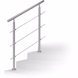 Afin de monter et descendre les escaliers de manière sûre, il peut parfois être utile de s’aider d’une rampe d’escalier ou d’ ...