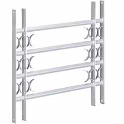 Description générale Cette grille de fenêtre de défense est conçue pour protéger les fenêtres vulnérables, notamment celles s ...