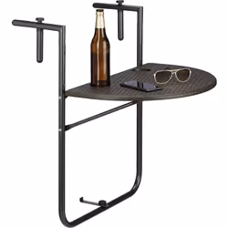 La collection BASTIAN vous propose différents meubles extérieurs et meubles de balcon. Laissez-vous séduire par cette table d ...