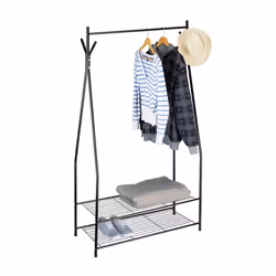 Relaxdays 10020565_46, Colonne, Acier, Noir, 15 kg, Acier, Noir