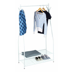 Relaxdays 4052025972646 porte-manteaux Colonne Blanc