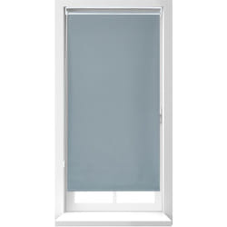Relaxdays - Store enrouleur sans perçage, à clipser, chaînette latérale, 80x220 cm, largeur du tissu 76 cm, opaque, gris