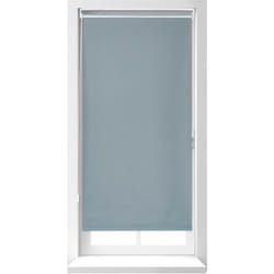 Relaxdays - Store enrouleur sans perçage, avec chaînette, à clipser, 60x160 cm, largeur du tissu 56 cm, opaque, gris