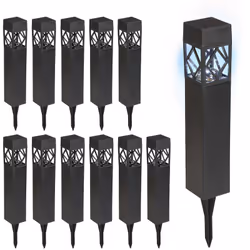 Vous voulez ajouter un éclairage charmant à votre jardin ? Pas de panique, nous avons la solution ! Ce lot de lampes LED peut ...