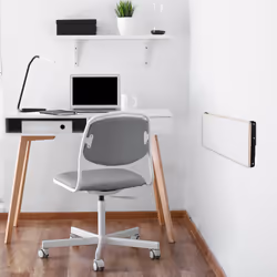 Lot de 4 équerres murales, fixations pliables, pour le mur, supports, métal, HxLxP : 11x3x20 cm, blanc - Relaxdays