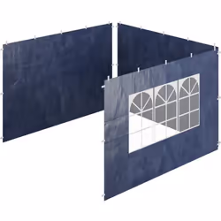 Faites de votre pavillon un petit îlot protégé dans votre jardin grâce à ce lot de 2 parois latérales. Ces parois protègent d ...