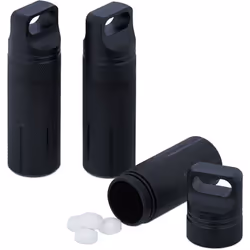 Ces 3 piluliers sont les accessoires parfaits à emporter de partout avec soi, même en extérieur ! Le bouchon à vis ainsi que ...