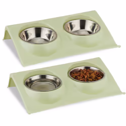 Ce support surélevé et ergonomique permet à votre chat ou chien de manger sans engloutir son repas et favorise sa digestion. ...