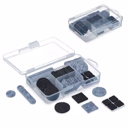 Ces patins en feutre et mousse EVA pour meubles sont les accessoires parfaits pour protéger votre sol. Vos meubles restent bi ...