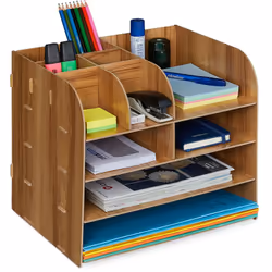 Ce rangement à stylos élégant est superbe pour ajouter du rangement à votre bureau ou votre espace de travail. L’organiseur d ...