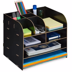Ce rangement à stylos élégant est superbe pour ajouter du rangement à votre bureau ou votre espace de travail. L’organiseur d ...